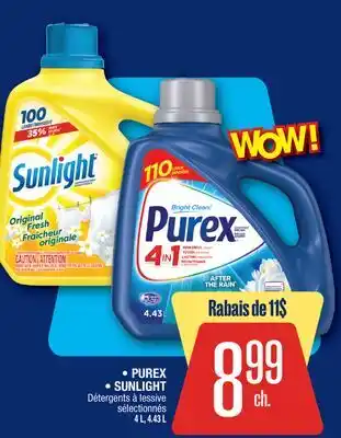 Jean Coutu PUREX, SUNLIGHT offer
