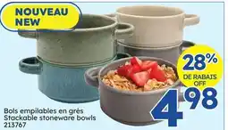 Rossy Stackable stoneware bowls offer