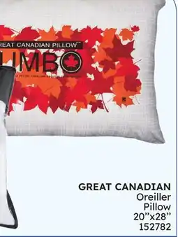 Rossy GREAT CANADIAN Pillow offer
