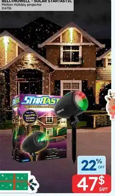 Rossy BELL+HOWELL - SOLAR STARTASTIC offer