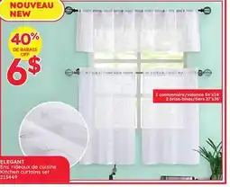 Rossy rideaux cuisine Kitchen curtains offer