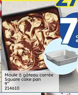 Rossy Square cake pan offer