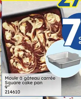 Rossy Square cake pan offer
