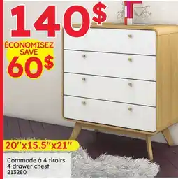 Rossy 4 drawer chest offer