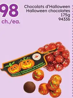 Rossy Halloween chocolates offer