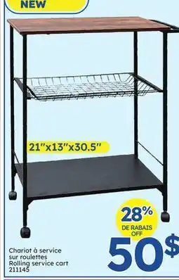Rossy Rolling service cart offer