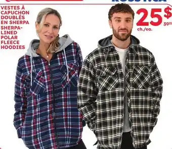 Rossy SHERPA- LINED POLAR FLEECE HOODIES offer