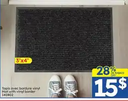 Rossy Mat with vinyl border offer