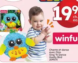 Rossy Sing 'N Dance Goofy Bird offer