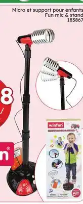 Rossy Fun mic & stand offer