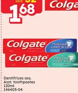 Rossy Asst. toothpastes offer