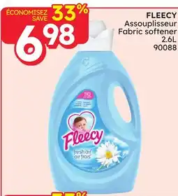 Rossy FLEECY Fabric softener offer