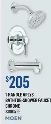Canac MOEN 1-Handle Arlys Bathtub-Shower Faucet offer