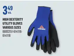 Canac High Dexterity Utility Gloves Small offer