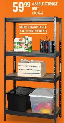 Canac 4-Shelf Storage Unit offer