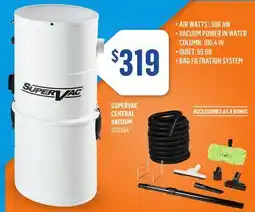 Canac SuperVac Central Vacuum offer