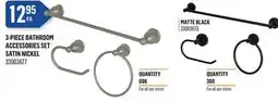 Canac 3-Piece Bathroom Accessories Set offer