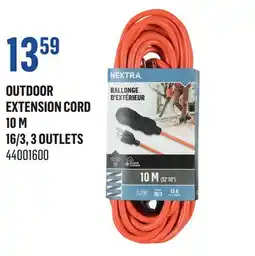 Canac Outdoor Extension Cord 10 m offer