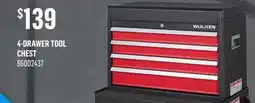 Canac 4-Drawer Tool Chest offer