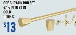 Canac Odé Curtain Rod Set 47 1/4 in to 84 in offer