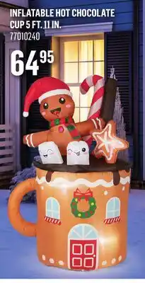 Canac Inflatable Hot Chocolate Cup 5 ft. 11 in offer