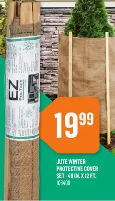 Canac Jute Winter Protective Cover Set - 40 in. x 12 ft offer
