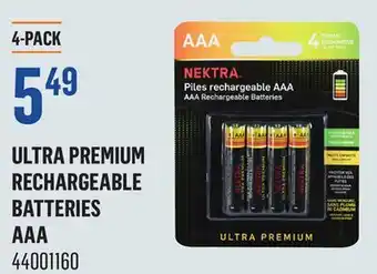 Canac NEKTRA Ultra Premium Rechargeable Batteries offer