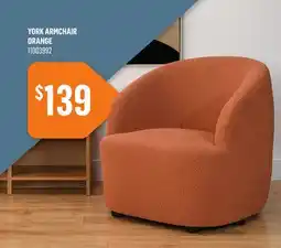 Canac York Armchair Orange offer