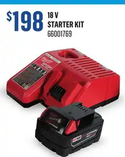 Canac 18 V Milwaukee Starter Kit offer