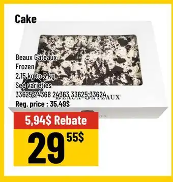 Mayrand Cake Beaux Gâteaux offer