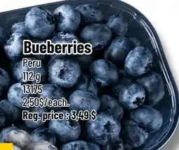 Mayrand Bueberries offer