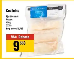 Mayrand Frozen Cod Loins 4 oz 1 lb offer