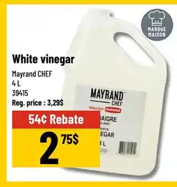Mayrand Mayrand CHEF White Vinegar 4 L offer