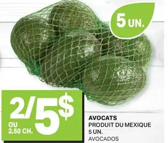 L'Intermarché AVOCATS | AVOCADOS, 5 UN offer