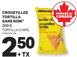 L'Intermarché CROUSTILLES TORTILLA | TORTILLA CHIPS, 200 G offer
