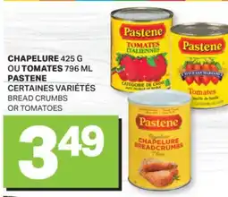 L'Intermarché CHAPELURE 425 G OU TOMATES 796 ML | BREAD CRUMBS OR TOMATOES offer