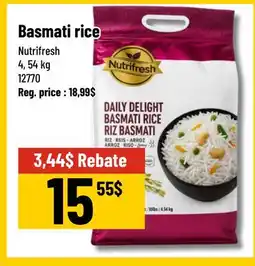 Mayrand Nutrifresh Ever Basmati Rice 4,54 kg offer