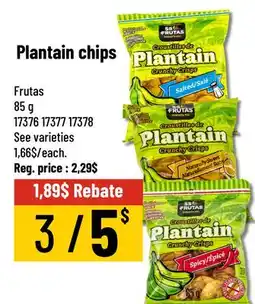 Mayrand SS Frutas Plantain chips offer