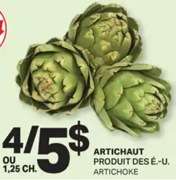 L'Intermarché ARTICHAUT offer