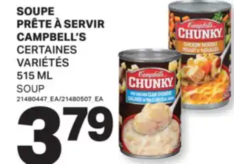 L'Intermarché SOUPE PRÊTE À SERVIR | SOUP, 515 ML offer
