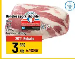Mayrand Olymel Boneless pork shoulder offer