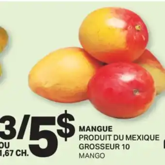 L'Intermarché MANGUE | MANGO offer