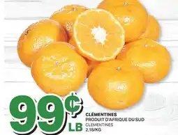 L'Intermarché CLÉMENTINES offer