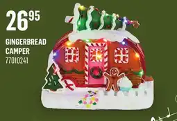 Canac Illuminated Musical Gingerbread Camper offer