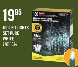 Canac 100 LED Lights Set Pure White offer