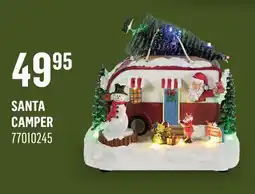 Canac Illuminated Musical Santa Camper offer