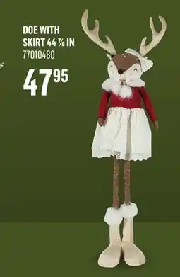Canac Doe with Skirt 44 7/8 in offer
