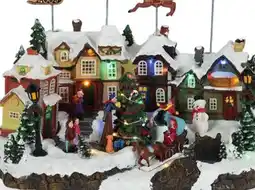 Canac Animated Musical and Illuminated Christmas Village offer