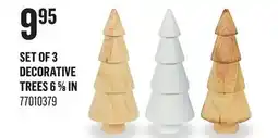 Canac Set of 3 Decorative Trees 6 5/8 in offer
