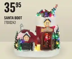 Canac Illuminated Musical Santa Boot offer